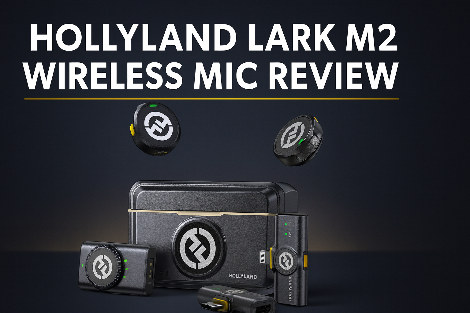 First Impressions of the Hollyland Lark M2 Wireless Mic System